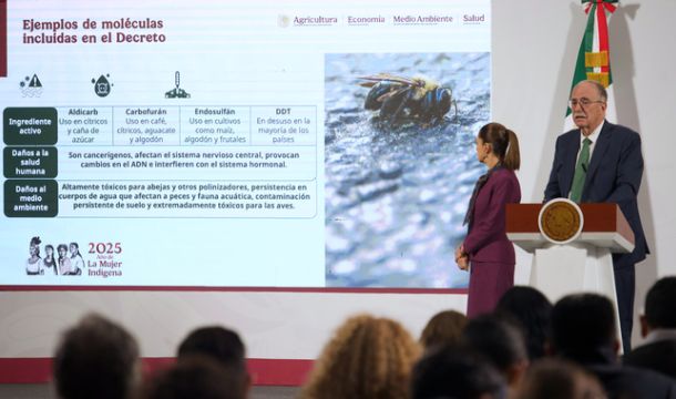 Se prohíben 35 plaguicidas en México
