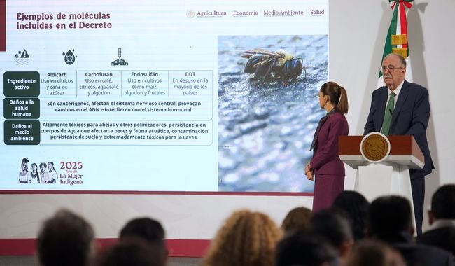 Se prohíben 35 plaguicidas en México